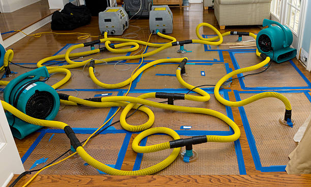 Professional Crawl Space Water Removal technician working in Clinton, ME